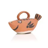 Pablo Picasso, 'Sujet poisson' ('Fish subject') (AR 139), c.1952, a red clay earthenware pitcher modelled as a fish