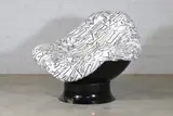 Mario Brunu, Untitled, 1968, raised on a convex acrylic plinth