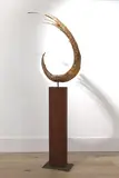 Alfred Duerst, 'The Prawn' signed 'A Duerst, copper and brass