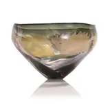 Steven Newell, Studio glass bowl, c.1980