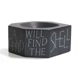 Helen Mary Skelton, Polygonal slate dish, 1993