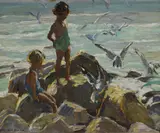Dorothea Sharp, Untitled, oil on board 37 x 44cm Provenance: Christie