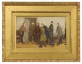 Charles Green, Untitled, watercolour heightened with white 26.5 x 41.5cm
