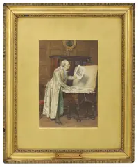 Charles Green, Untitled, watercolour 25 x 17cm Provenance: With Thomas Agnew & Sons