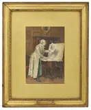 Charles Green, Untitled, watercolour 25 x 17cm Provenance: With Thomas Agnew & Sons
