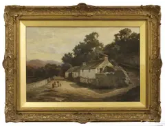 Edward Henry Holder, Untitled, oil on canvas 41 x 61cm
