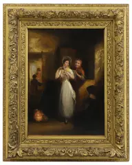 Robert Farrier, Untitled, oil on panel 52 x 38.5cm Provenance: Mr Edmund Woods of Shopwyke.