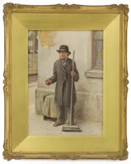 Untitled by Margaret A. Heath, watercolour 36.5 x 26cm, sold Mar 2025