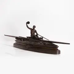 Pierre-Eugène-Émile Hébert, 'Le Champion', bronze