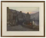 Herbert E. Butler, Untitled, watercolour 52 x 71cm