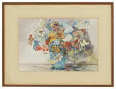 K M Norcross, Untitled, watercolour 30 x 44.5cm