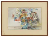 K M Norcross, Untitled, watercolour 30 x 44.5cm