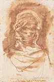 Pavel Tchelitchew, Untitled (Robed Figure)