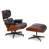 Charles Eames and Ray Eames, 670 Lounge Chair and 671 Ottoman