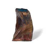 June Schwarcz, Tall Vessel Form (#2460), electroplated copper foil and enamel, etched '#2460 Schwarcz 2012'