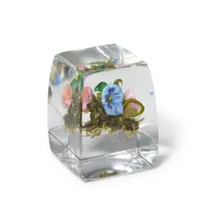 Botanical Paperweight by Paul Stankard, sold Oct 2024