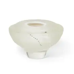 Richard Ritter, Bowl Form, blown and etched glass, inscribed 'Richard Ritter' and 'yc-31-1982'