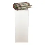 Howard Ben Tré, Cast Form, cast glass, copper, with white laminate pedestal