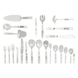 Johan Rohde, Scroll Pattern Flatware Service for Twelve
