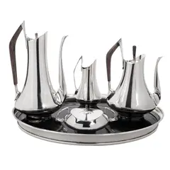 Donald Colflesh, Circa '70 Tea and Coffee Service with Tray