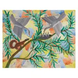 Untitled (Two Birds with Nest) by Pili Pili Mulongoyi, offered Jul 2024