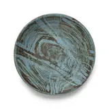 John Mason, Large Early Bowl, glazed stoneware, incised 'MASON' on underside