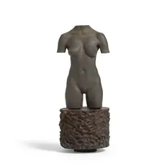 MOCA Torso by Robert Graham, for MOCA editions, Los Angeles, patinated bronze, sold Jul 2024