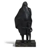 Maternidad by Francisco Zúñiga, bronze, sold Jul 2024