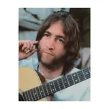 Paul Saltzman, John (from The Beatles in Rishikesh), chromogenic print