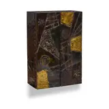 Wall Mounted Cabinet by Paul Evans, welded and enameled steel, signed and dated 'Paul Evans 69', sold Jul 2024