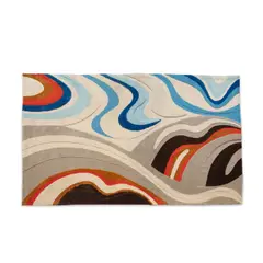 Edward Fields, Special Free Forms Carpet, handmade virgin wool, with Edward Fields tag on underside, marked 'SPECIAL FREE FORMS' and with register no