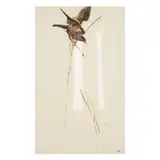 Viola Frey, Untitled (Two Black Bird Paintings)