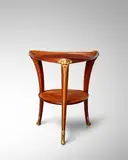 Louis Majorelle, Gueridon, rosewood, mahogany and gilt bronze, inlaid mark 'MAJORELLE NANCY'