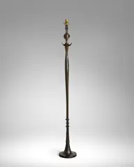 Alberto Giacometti, 'Tête de Femme' Floor Lamp, for Jean-Michel Frank, patinated bronze