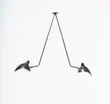 Serge Mouille, 'Casquette' Ceiling Light,