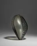 Lino Tagliapietra, Vase, blown, battuto and internally decorated glass, engraved 'Lino Tagliapietra 2000'