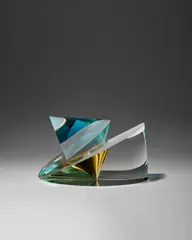 Untitled by Martin Rosol, cut, polished and laminated glass, offered Jun 2024