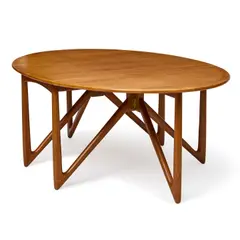 Kurt Ostervig, Drop-Leaf Dining Table, teak
