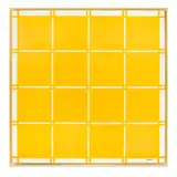 Frank Sinatra, Untitled (Yellow Geometric Abstract)