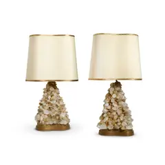 Carole Stupell, Pair of Rare Table Lamps