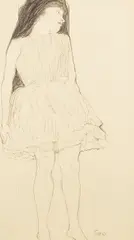 James Gill, Untitled (Girl in Dress)