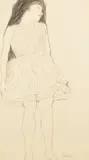 James Gill, Untitled (Girl in Dress)