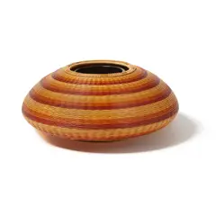 Kajiwara Koho, Morning Light, madake bamboo, rattan