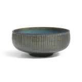 Harrison McIntosh, Lined Bowl, glazed stoneware