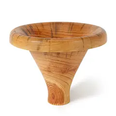 Edward Moulthrop, Georgia Pine Vessel, turned Georgia Pine, incised 'ED MOULTHROP/ GEORGIA PINE/ PINUS TAEDA/ 206821' on underside