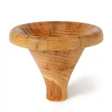 Edward Moulthrop, Georgia Pine Vessel, turned Georgia Pine, incised 'ED MOULTHROP/ GEORGIA PINE/ PINUS TAEDA/ 206821' on underside