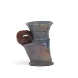 Ron Nagle, Untitled (Cup), glazed stoneware with engobe