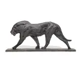 Dylan Lewis, S178 Walking Lion (life-size), bronze