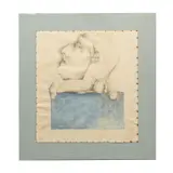 Firmado "amaral", Untitled, 1977, Acuarela y grafito sobre papel