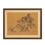 Francisco Zúñiga, Mujeres, 1974, Litografía Offset